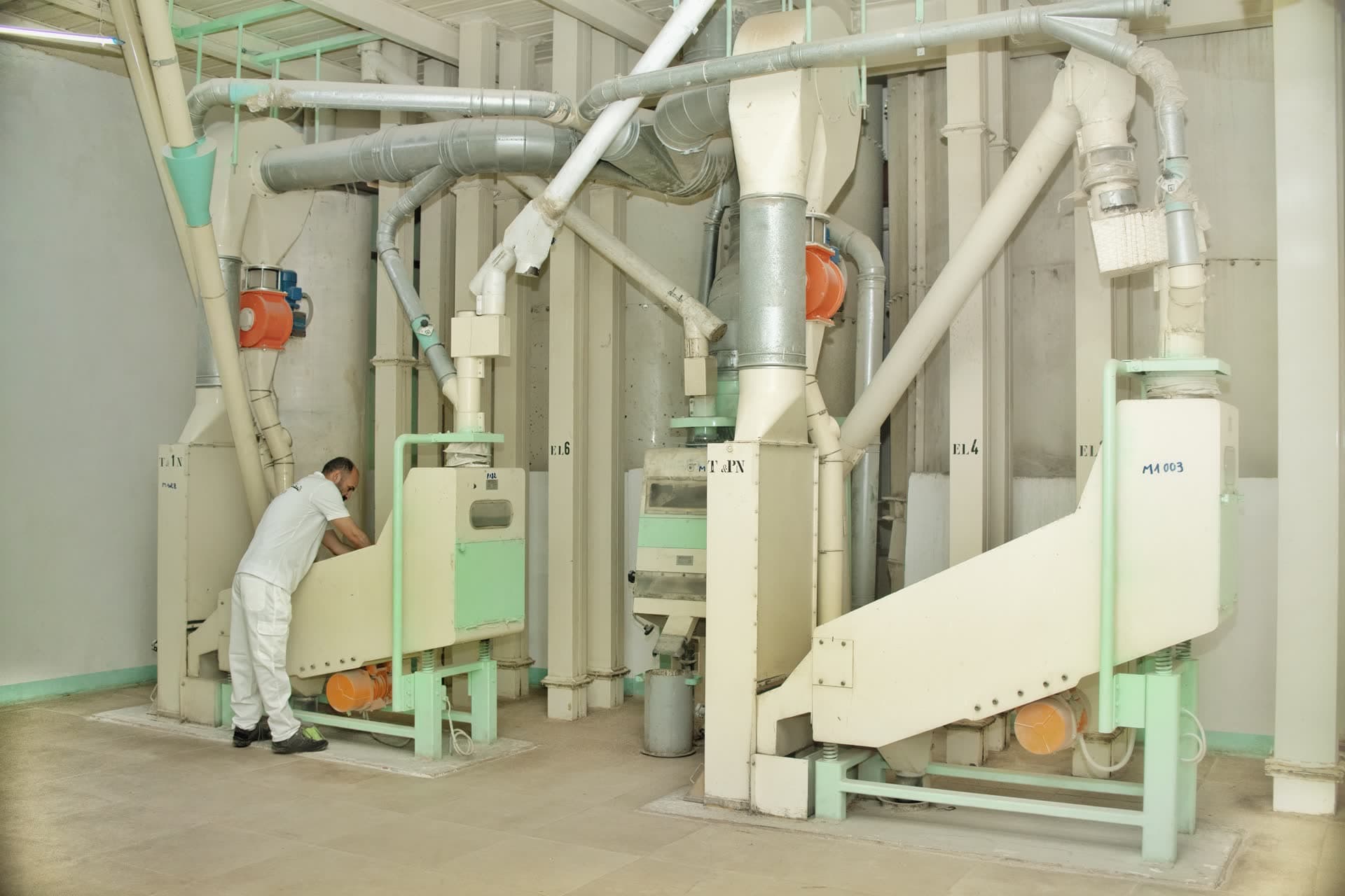 « Les étapes clés de notre production : du grain brut au produit fini, l'excellence à chaque étape. 🌾➡️📦 »
« المراحل الأساسية لإنتاجنا: من الحبة الخام إلى المنتج النهائي، التميّز في كل خطوة. 🌾➡️📦 »